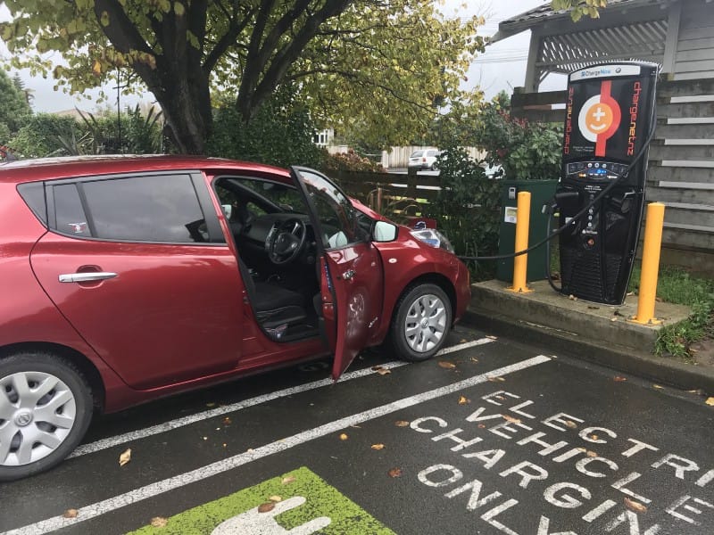 The fast charger at New World in Otaki